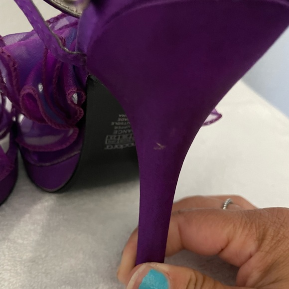 Party Purple Heels - Picture 6 of 7